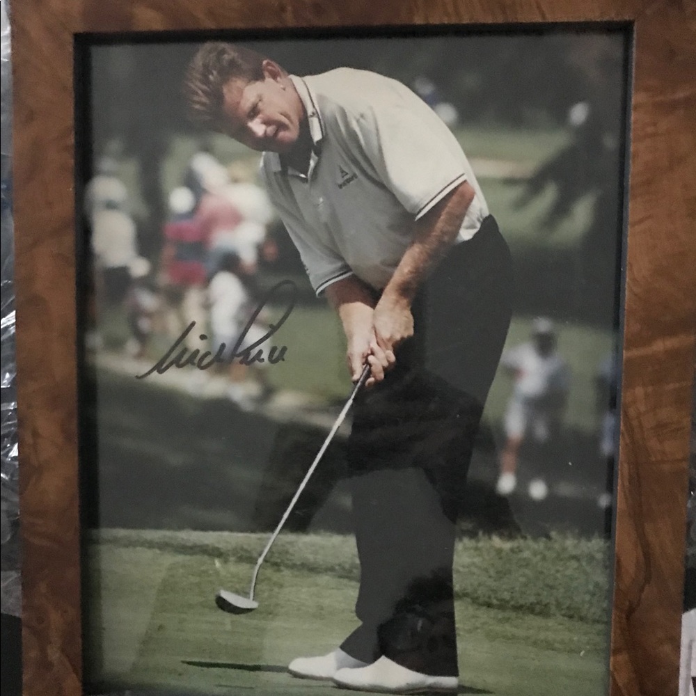 Golf Nick Prince autographed print